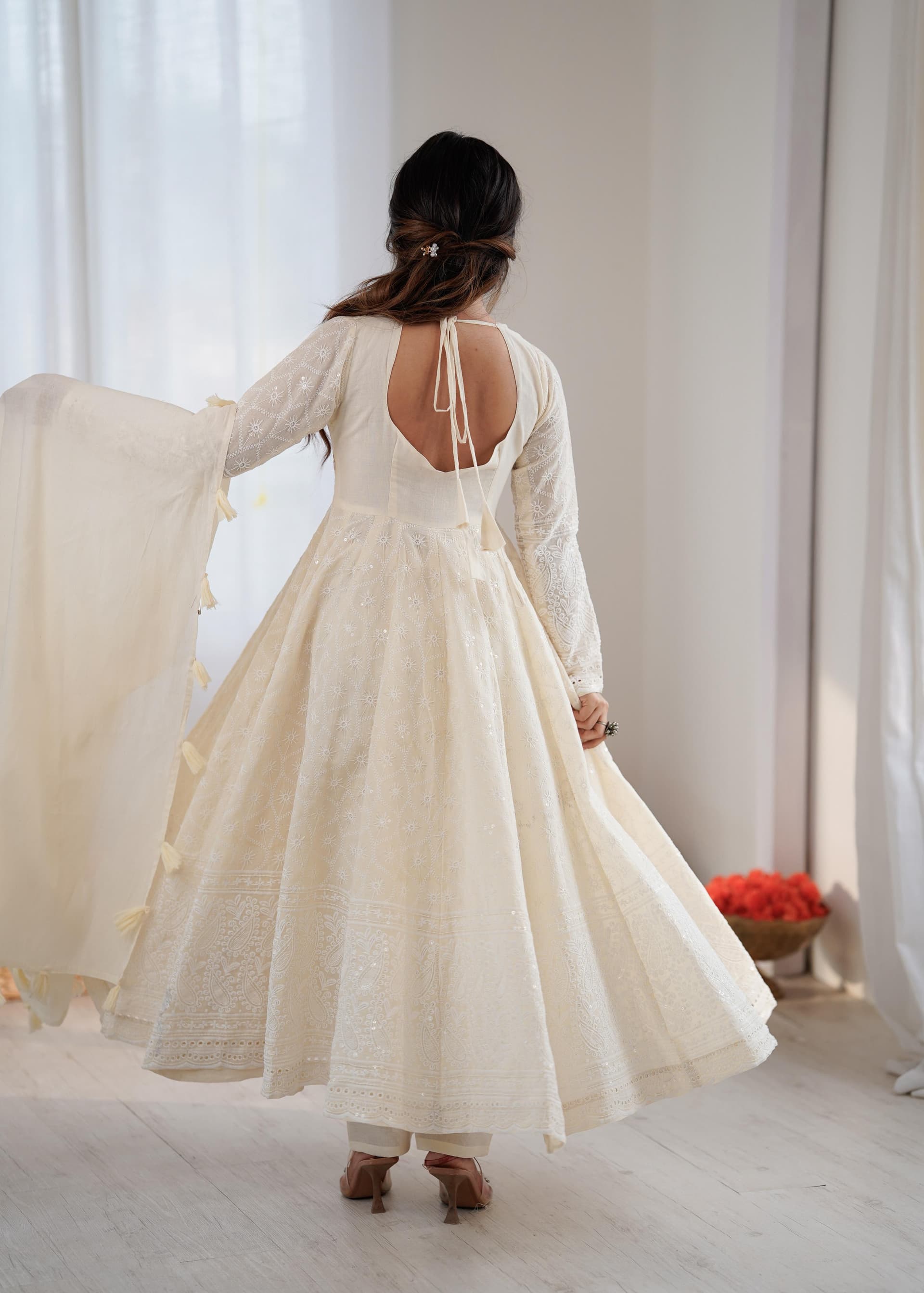 ANARKALI GOWN SET WITH DUPATTA