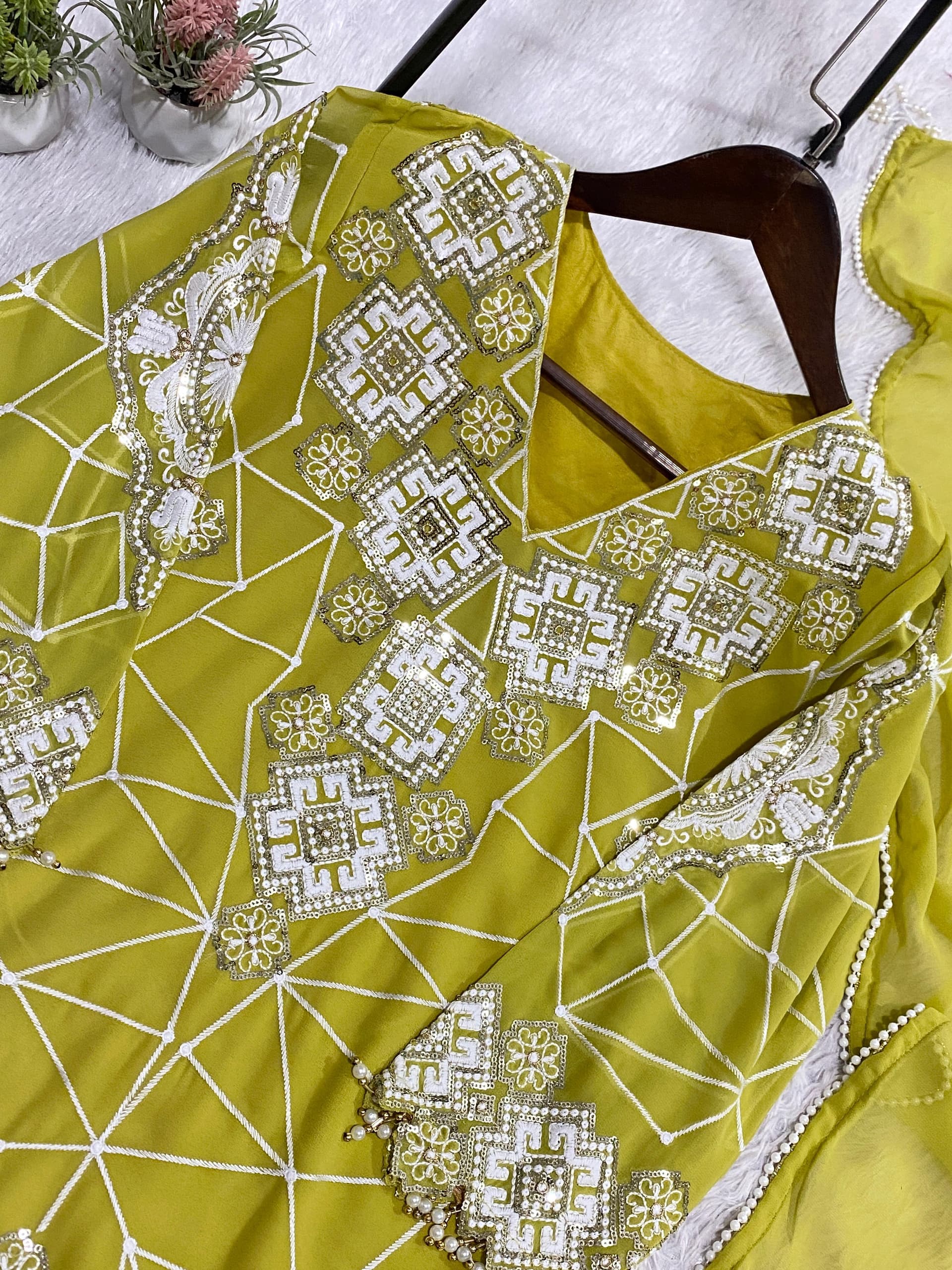 3 PCS PALAZO SET view 5